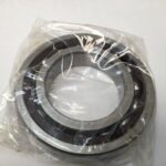 Angular Contact Ball Bearing – 70 mm ID, 125 mm OD, 24 mm Width, Open, 25° Contact Angle, Light Preload.