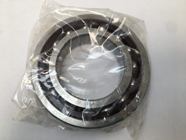 Angular Contact Ball Bearing – 70 mm ID, 125 mm OD, 24 mm Width, Open, 25° Contact Angle, Light Preload.