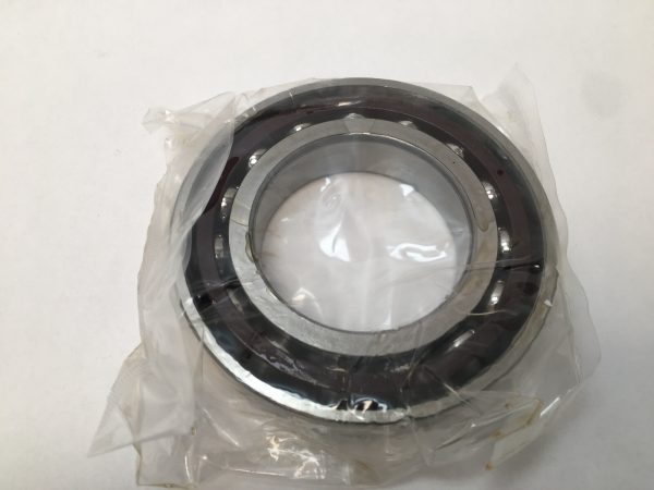 Angular Contact Ball Bearing – 70 mm ID, 125 mm OD, 24 mm Width, Open, 25° Contact Angle, Light Preload.