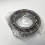 Angular Contact Ball Bearing – 70 mm ID, 125 mm OD, 24 mm Width, Open, 25° Contact Angle, Light Preload.