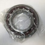 Angular Contact Ball Bearing – 70 mm ID, 125 mm OD, 24 mm Width, Open, 25° Contact Angle, Light Preload.