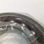 Angular Contact Ball Bearing – 70 mm ID, 125 mm OD, 24 mm Width, Open, 25° Contact Angle, Light Preload.