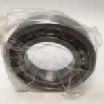 Angular Contact Ball Bearing – 70 mm ID, 125 mm OD, 24 mm Width, Open, 25° Contact Angle, Light Preload.