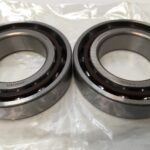 Angular Contact Ball Bearing – 30 mm ID, 55 mm OD, 13 mm Width, Open, 25°, Medium preload.