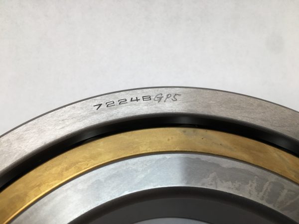 Angular Contact Ball Bearing – Straight Bore, 120 mm ID, 215 mm OD, 40 mm Width, Open, 40° Contact Angle, P5 Precision.