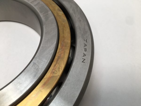Angular Contact Ball Bearing – Straight Bore, 120 mm ID, 215 mm OD, 40 mm Width, Open, 40° Contact Angle, P5 Precision.