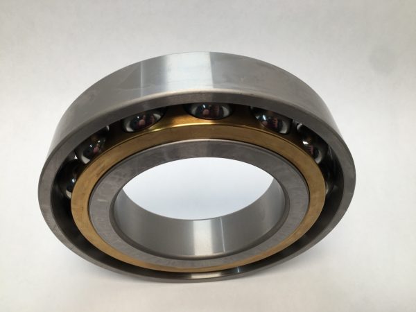 Angular Contact Ball Bearing – Straight Bore, 120 mm ID, 215 mm OD, 40 mm Width, Open, 40° Contact Angle, P5 Precision.