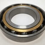 Angular Contact Ball Bearing – Straight Bore, 120 mm ID, 215 mm OD, 40 mm Width, Open, 40° Contact Angle, P5 Precision.
