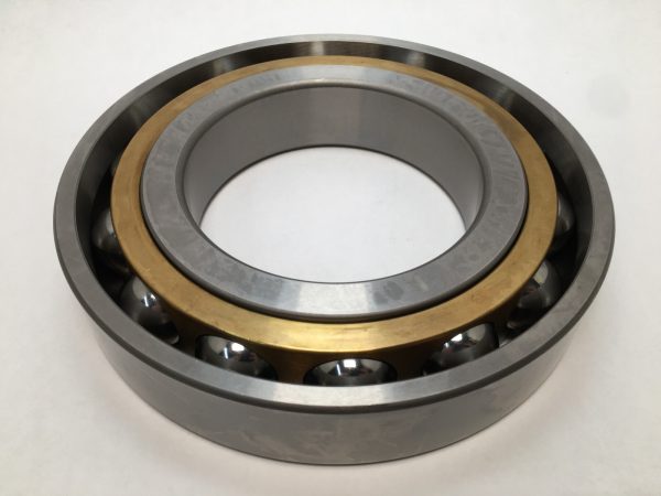 Angular Contact Ball Bearing – Straight Bore, 120 mm ID, 215 mm OD, 40 mm Width, Open, 40° Contact Angle, P5 Precision.