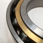 Angular Contact Ball Bearing – Straight Bore, 120 mm ID, 215 mm OD, 40 mm Width, Open, 40° Contact Angle, P5 Precision.