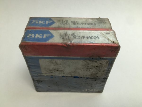Super Precision Angular Contact Ball Bearing – Straight Bore, 55 mm ID, 100 mm OD, 21 mm Width, Open, 25° Contact Angle, Universal Pairing, Light Preload.