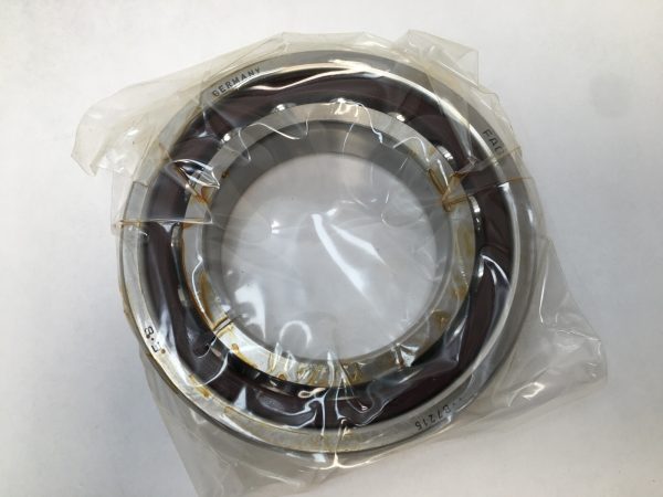 Angular Contact Ball Bearing – 75 mm ID, 130 mm OD, 25 mm Width, Open, 15° Contact Angle, Medium Preload.