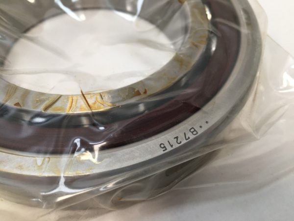 Angular Contact Ball Bearing – 75 mm ID, 130 mm OD, 25 mm Width, Open, 15° Contact Angle, Medium Preload.