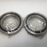 Angular Contact Ball Bearing Pair – Straight Bore, 80 mm ID, 125 mm OD, 44 mm Width, Open, 15° Contact Angle, Back-to-Back Arrangement.