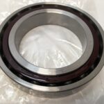 Angular Contact Ball Bearing Pair – Straight Bore, 80 mm ID, 125 mm OD, 44 mm Width, Open, 15° Contact Angle, Back-to-Back Arrangement.