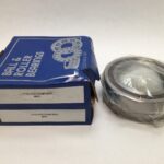 Angular Contact Ball Bearing Pair – Straight Bore, 80 mm ID, 125 mm OD, 44 mm Width, Open, 15° Contact Angle, Back-to-Back Arrangement.