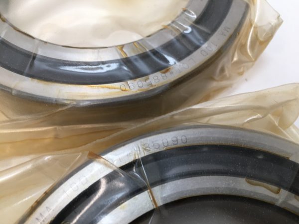 Angular Contact Ball Bearing – 75 mm ID, 115 mm OD, 20 mm Width, Open, 15° Contact Angle, Quadruplex, Light Preload.