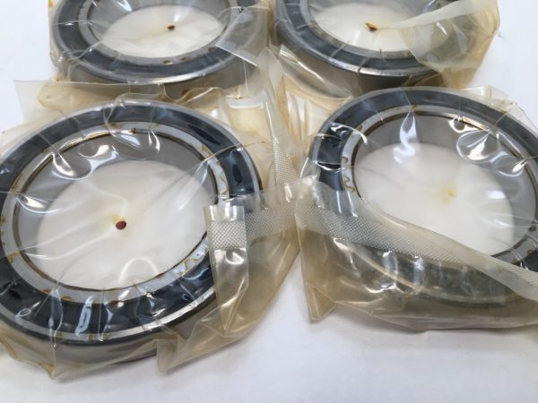 Angular Contact Ball Bearing – 75 mm ID, 115 mm OD, 20 mm Width, Open, 15° Contact Angle, Quadruplex, Light Preload.