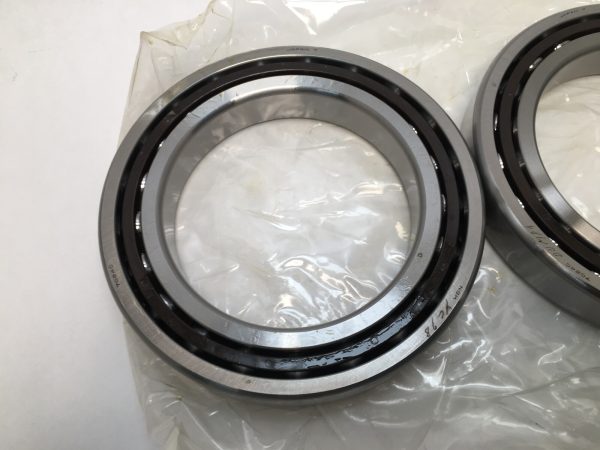 Angular Contact Bearing – 120 mm ID, 180 mm OD, 28 mm Width, Open, 15° Contact Angle