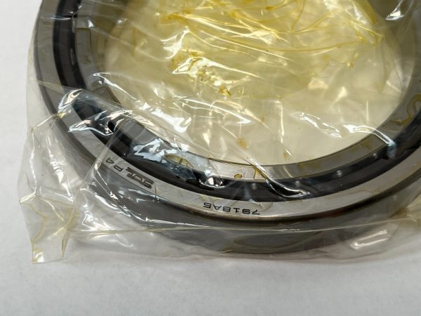 Angular contact bearings – 90 mm ID, 125 mm OD, 18 mm Width, Open, 25°, Light preload.