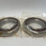 Angular Contact Ball Bearing – 70 mm ID, 125 mm OD, 24 mm Width, Open, 15 ° Contact Angle.
