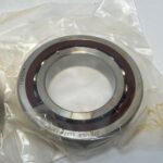 Angular Contact Ball Bearing – 70 mm ID, 125 mm OD, 24 mm Width, Open, 15 ° Contact Angle.