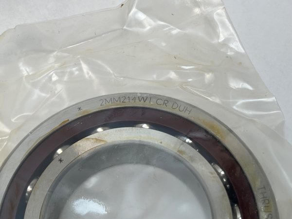 Angular Contact Ball Bearing – 70 mm ID, 125 mm OD, 24 mm Width, Open, 15 ° Contact Angle.