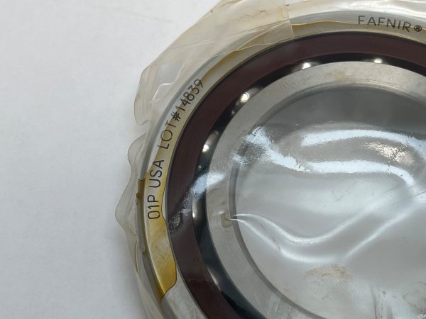 Angular Contact Ball Bearing – 70 mm ID, 125 mm OD, 24 mm Width, Open, 15 ° Contact Angle.