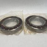Angular Contact Ball Bearing – 70 mm ID, 125 mm OD, 24 mm Width, Open, 15 ° Contact Angle.