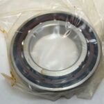 Angular Contact Ball Bearing – 70 mm ID, 125 mm OD, 24 mm Width, Open, 15 ° Contact Angle.