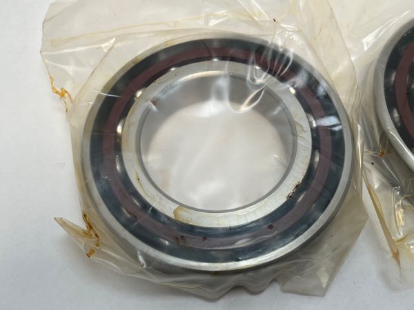 Angular Contact Ball Bearing – 70 mm ID, 125 mm OD, 24 mm Width, Open, 15 ° Contact Angle.