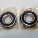 Angular Contact Ball Bearing – 35 mm ID, 80 mm OD, 21 mm Width, Open, 25°, Heavy Preload
