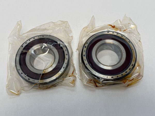 Angular Contact Ball Bearing – 35 mm ID, 80 mm OD, 21 mm Width, Open, 25°, Heavy Preload