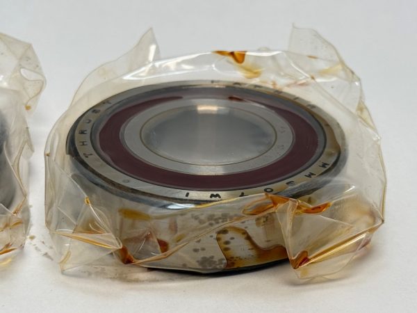 Angular Contact Ball Bearing – 35 mm ID, 80 mm OD, 21 mm Width, Open, 25°, Heavy Preload