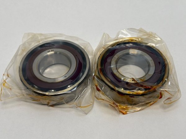 Angular Contact Ball Bearing – 35 mm ID, 80 mm OD, 21 mm Width, Open, 25°, Heavy Preload