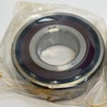 Angular Contact Ball Bearing – 35 mm ID, 80 mm OD, 21 mm Width, Open, 25°, Heavy Preload