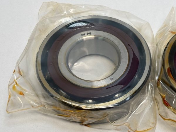 Angular Contact Ball Bearing – 35 mm ID, 80 mm OD, 21 mm Width, Open, 25°, Heavy Preload
