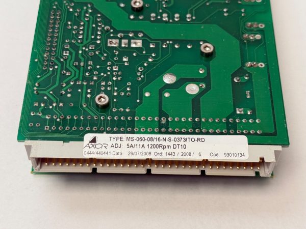 Axor MS-060-08/16-N-S-0373/TO-RD Servo Amplifier MS06008/16NS0373/TORD Minispeed
