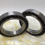 Angular contact bearings – 100 mm ID, 150 mm OD, 24 mm Width, Open, 15°, Light preload.