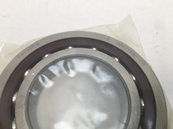 Angular Contact Bearing – 70 mm ID, 125 mm OD, 24 mm Width, Open, 15°.