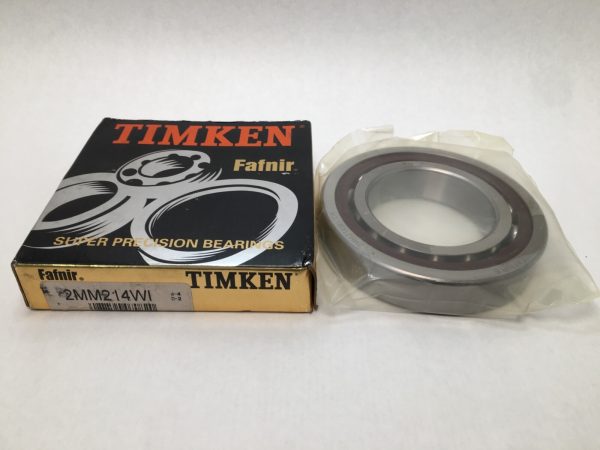 Angular Contact Bearing – 70 mm ID, 125 mm OD, 24 mm Width, Open, 15°.