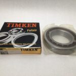 Angular Contact Bearing – 70 mm ID, 125 mm OD, 24 mm Width, Open, 15°.