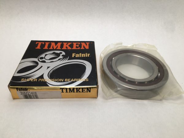 Angular Contact Bearing – 70 mm ID, 125 mm OD, 24 mm Width, Open, 15°.