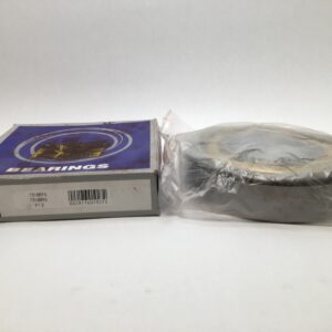 Angular Contact Ball Bearing - Straight Bore, 90 mm ID, 190 mm OD, 43 mm Width, Open, 40° Contact Angle, CN Internal Clearance.