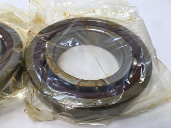 Angular contact bearings – 70 mm ID, 125 mm OD, 24 mm Width, Open, 25°, Light preload.
