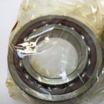 Angular contact bearings – 70 mm ID, 125 mm OD, 24 mm Width, Open, 25°, Light preload.