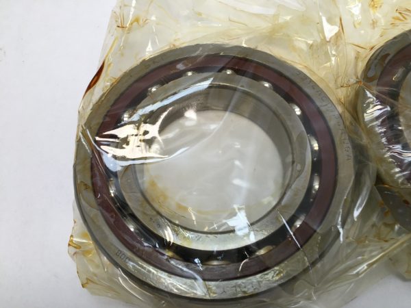 Angular contact bearings – 70 mm ID, 125 mm OD, 24 mm Width, Open, 25°, Light preload.