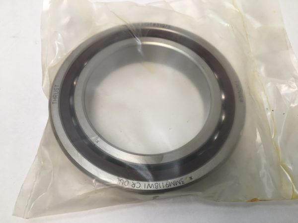 Angular Contact Ball Bearing – 90 mm ID, 140 mm OD, 48 mm Width, Open, 15° Contact Angle, Duplex Back-to-Back.