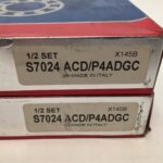 Angular Contact Bearing – 120 mm ID, 180 mm OD, 28 mm Width, Double Seal, 15° Contact Angle
