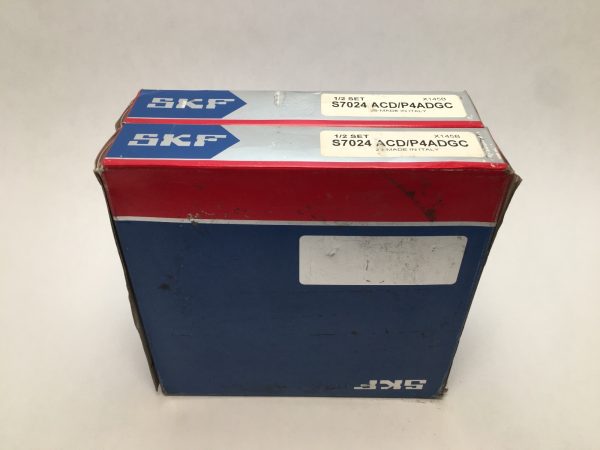 Angular Contact Bearing – 120 mm ID, 180 mm OD, 28 mm Width, Double Seal, 15° Contact Angle